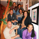 Clockwise from top left: Dr. Haki Madhubuti with Mariama, Laini, Regina, Akili, Shabaka and Bomani